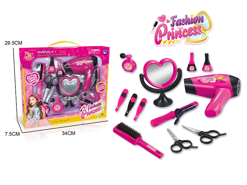 Adornment Toys Set With Hair Drier