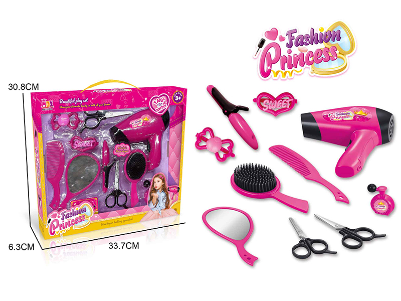 Adornment Toys Set With Hair Drier