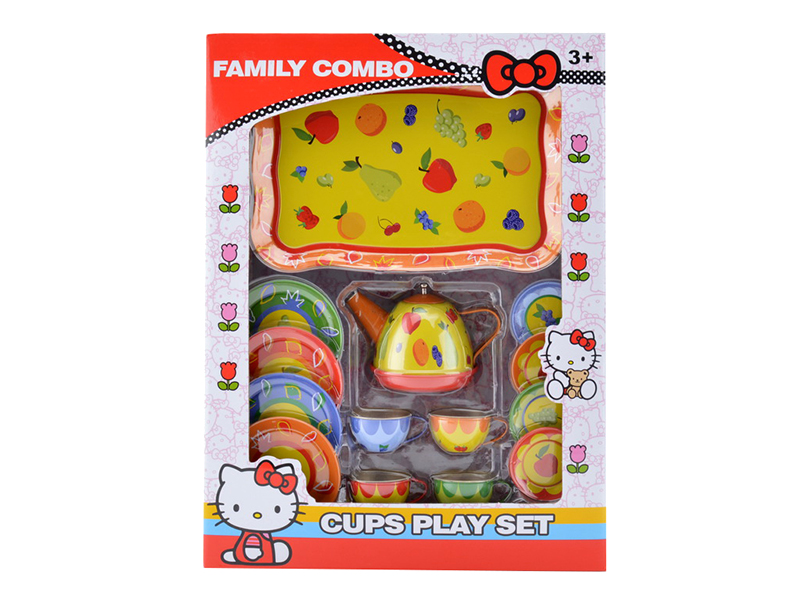 15PCS Fruit Stamp Teacuo Set