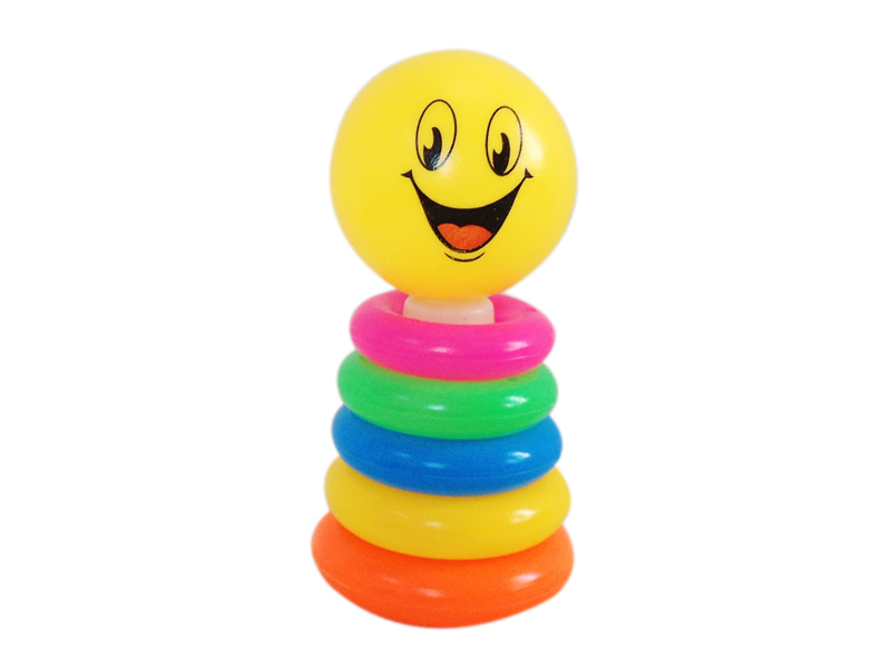 Double Color Smile Face 5 Layer Circle Ferrule