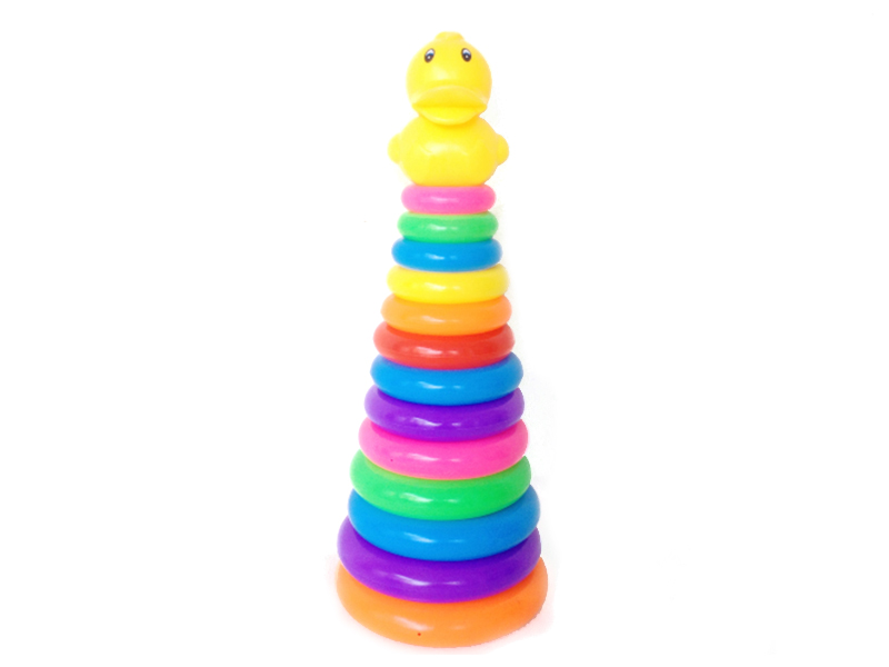Rubber Duck 13 Layer Ferrule Rainbow Tower