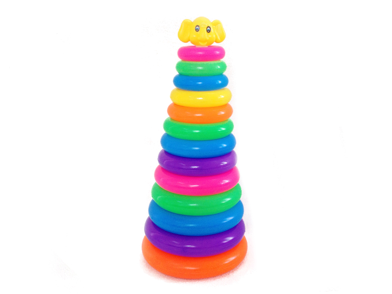 Elephant 13 Layer Ferrule Rainbow Tower
