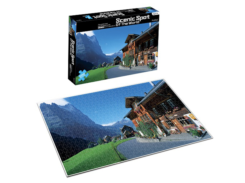 500PCS Jigsaw Puzzle Game