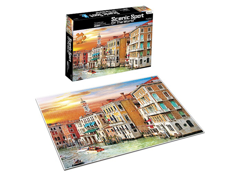 500PCS Jigsaw Puzzle Game