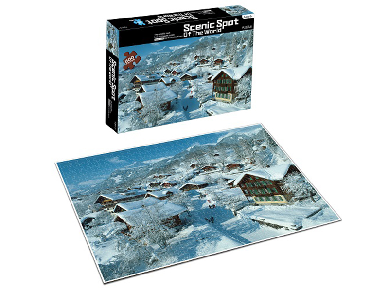 500PCS Jigsaw Puzzle Game