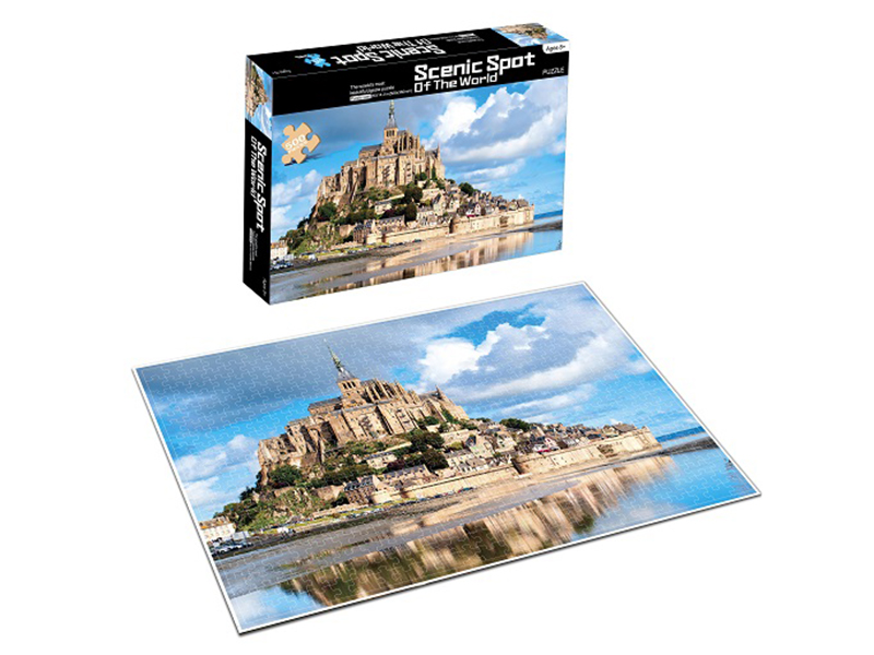 500PCS Jigsaw Puzzle Game