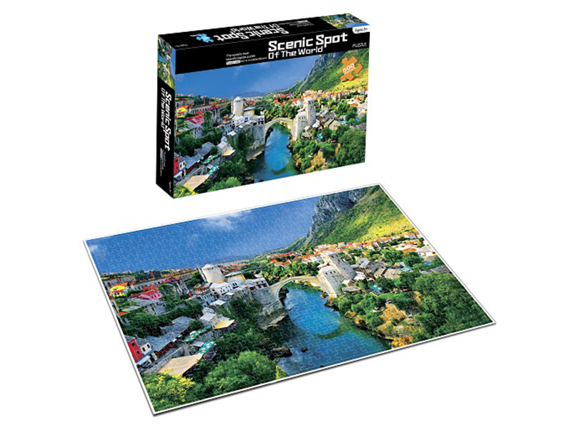 500PCS Jigsaw Puzzle Game