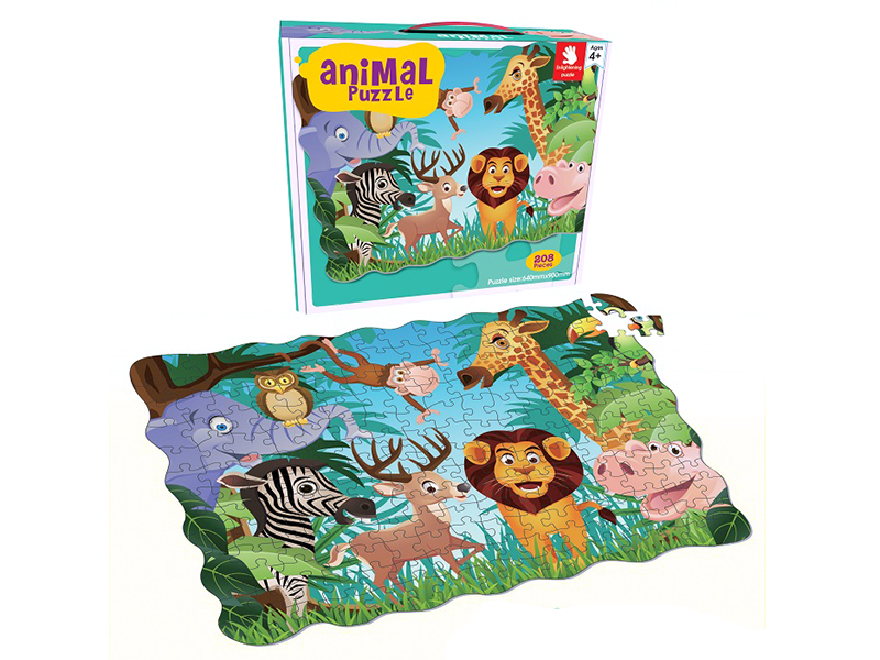 208PCS Animal Puzzle