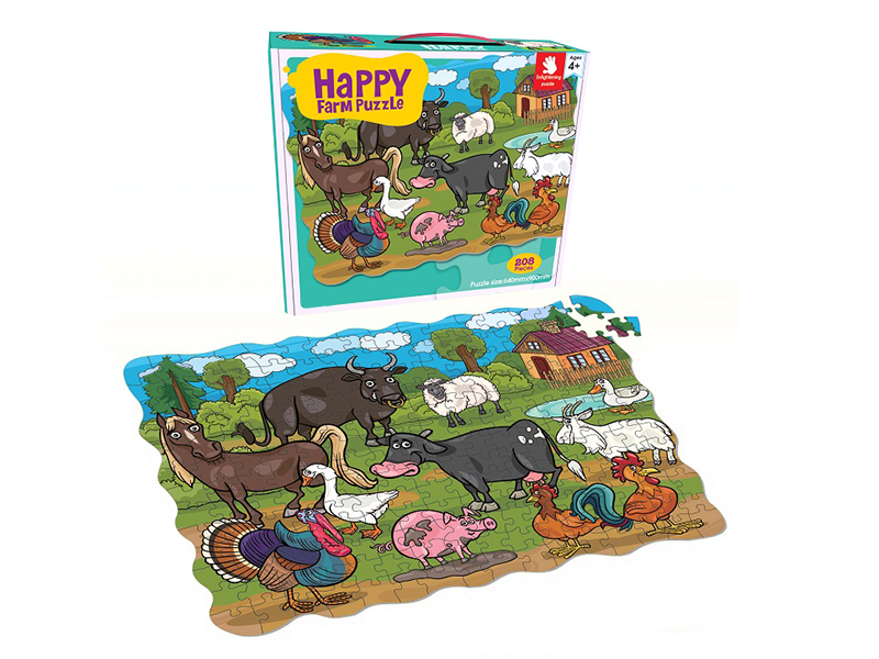 208PCS Farm Puzzle