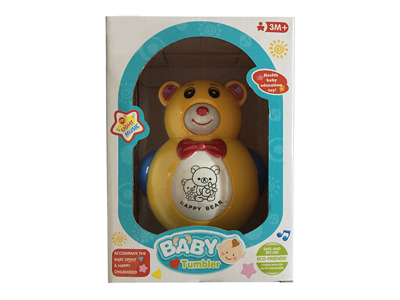 Bear Tumbler With Light And Music