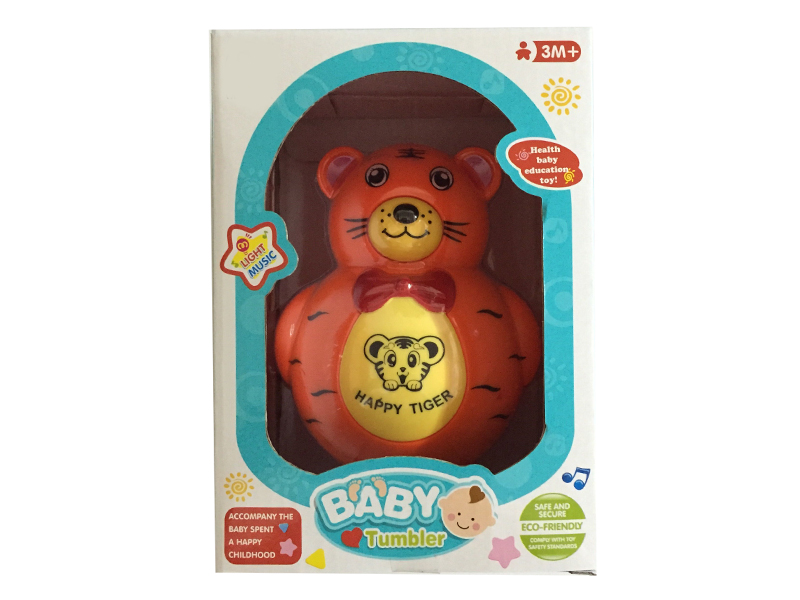 Tiger Tumbler With Light And Music