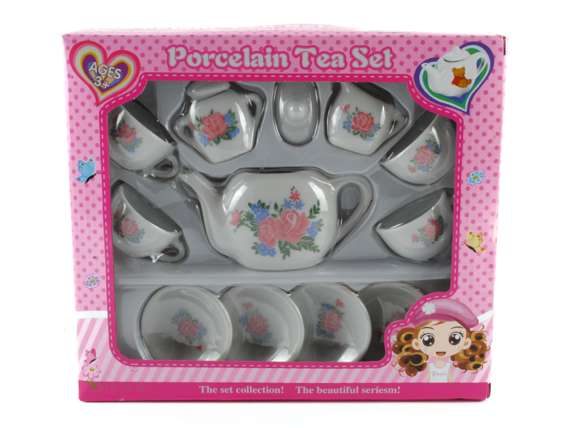 Mini Porcelain Teacuo Set