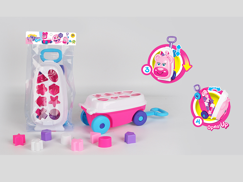 Doll Cat Building Car(2Colors mixed)