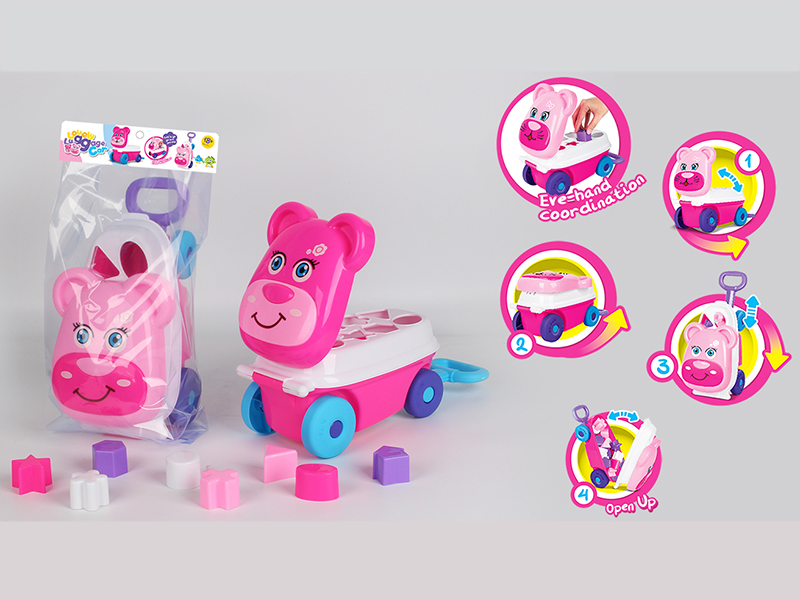 Doll Bear Building Car(2Colors mixed)