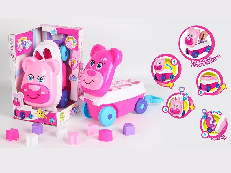 Doll Bear Building Car(2Colors mixed)