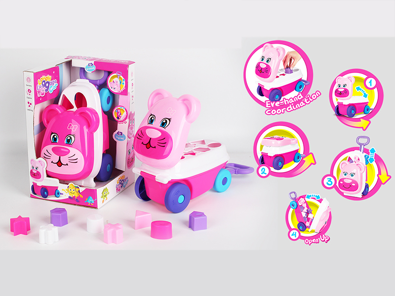 Doll Cat Building Car(2Colors mixed)