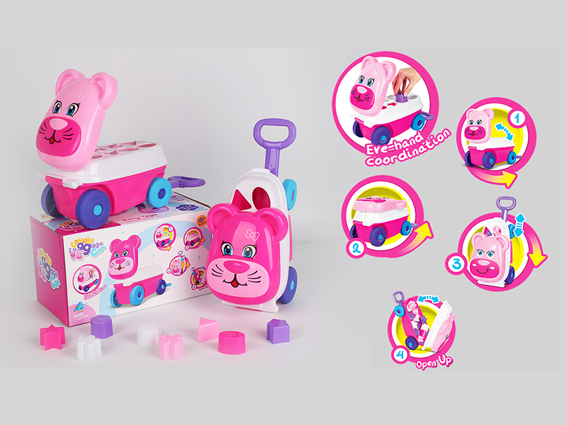 Doll Cat Building Car(2Colors mixed)