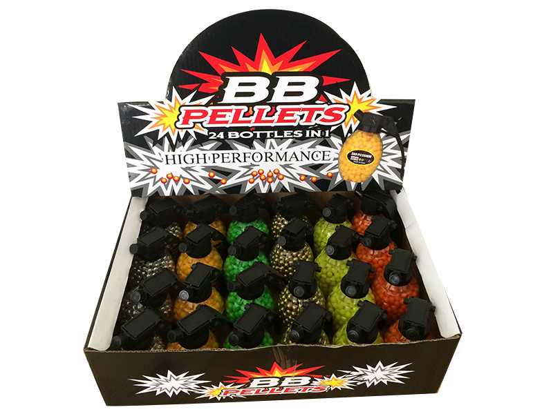 24PCS BB Bullet (6 color mixed)