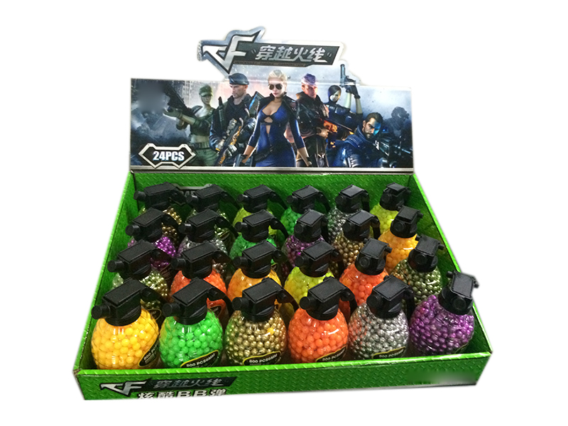 12PCS BB Bullet (6 color mixed)