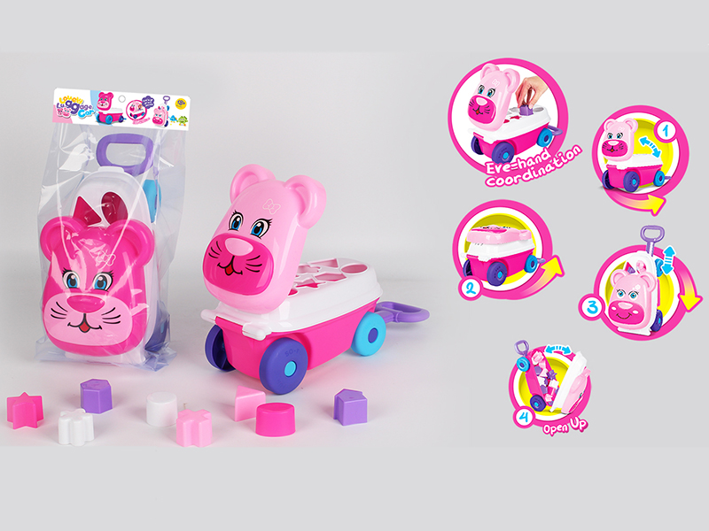 Doll Cat Building Car(2 Colors mixed)