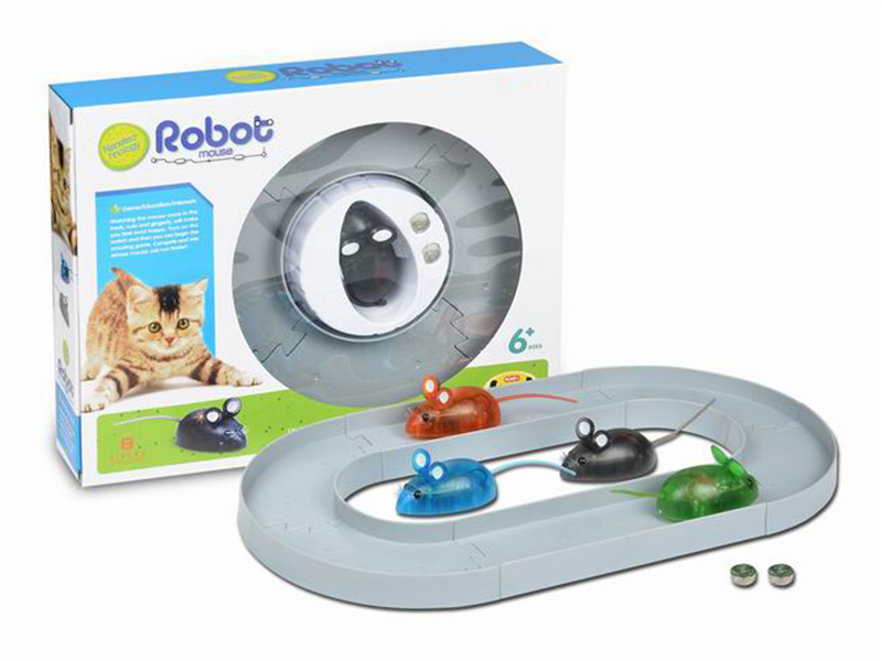 Microscope MachineMouse with Track(4 color mixed)