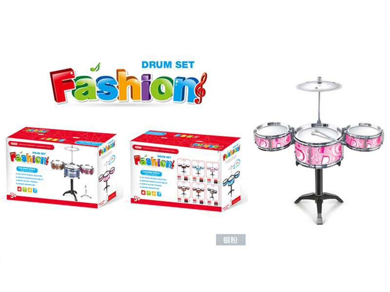 Electroplating Jazz Drum(silver pink)