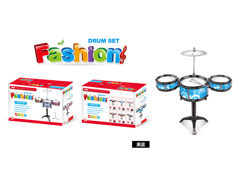 Jazz Drum(black blue)