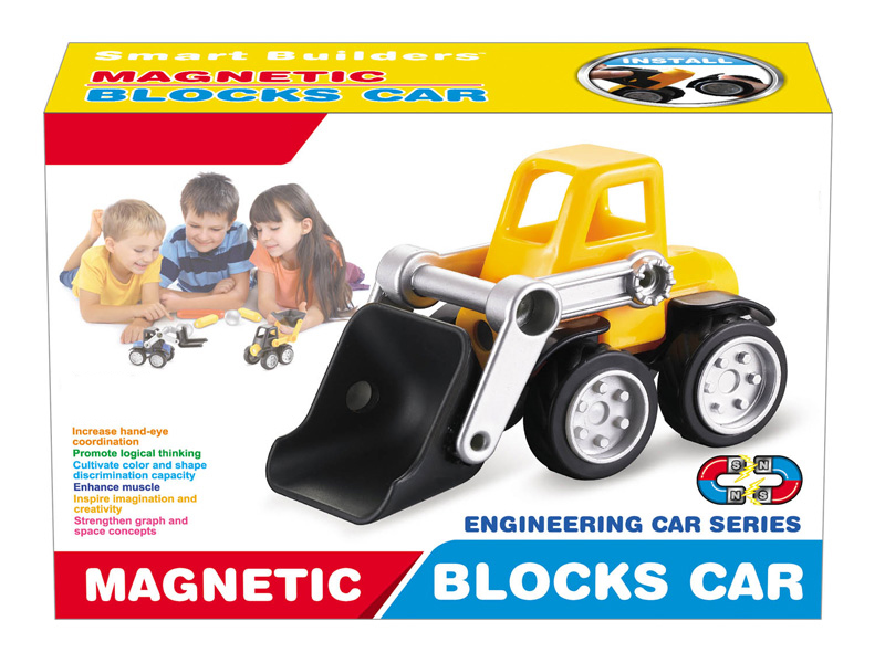 Magnetism DIY Engineering Truck
