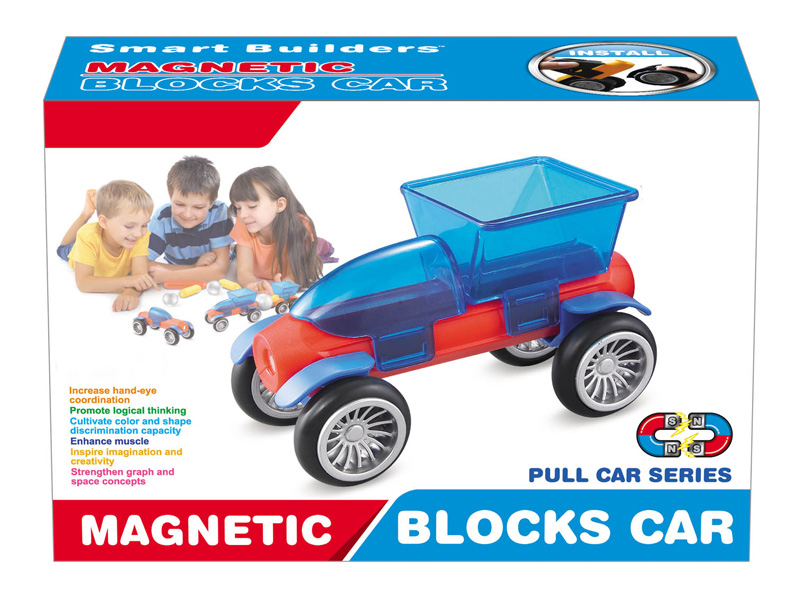 Magnetism DIY Pull Car