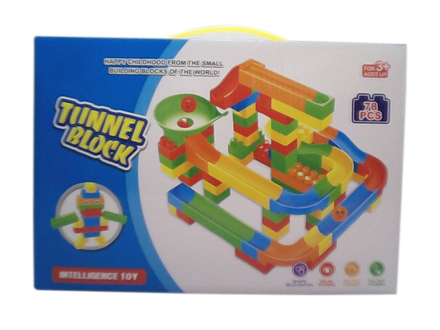 78pcs Bricks Track