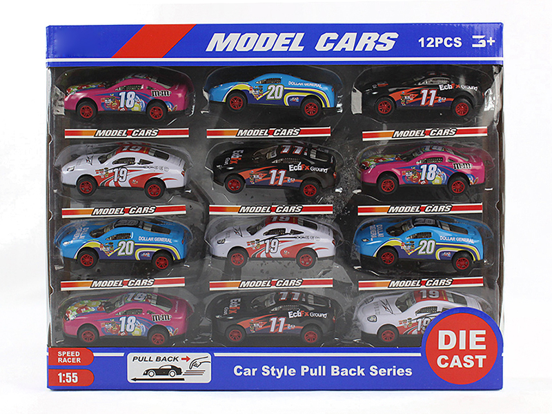 12PCS 1：55 Ironhide Racing (6 items mixed)