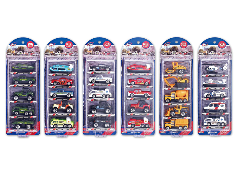 5只1：64 Alloy Car(6 items mixed)