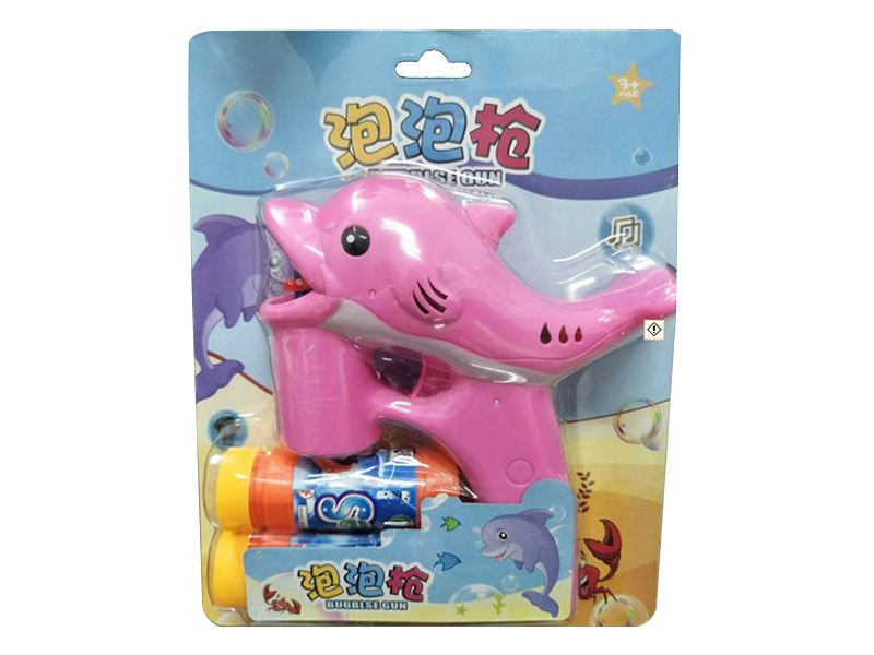 bubble gun With the light music ( 2 COLOR MIXED)