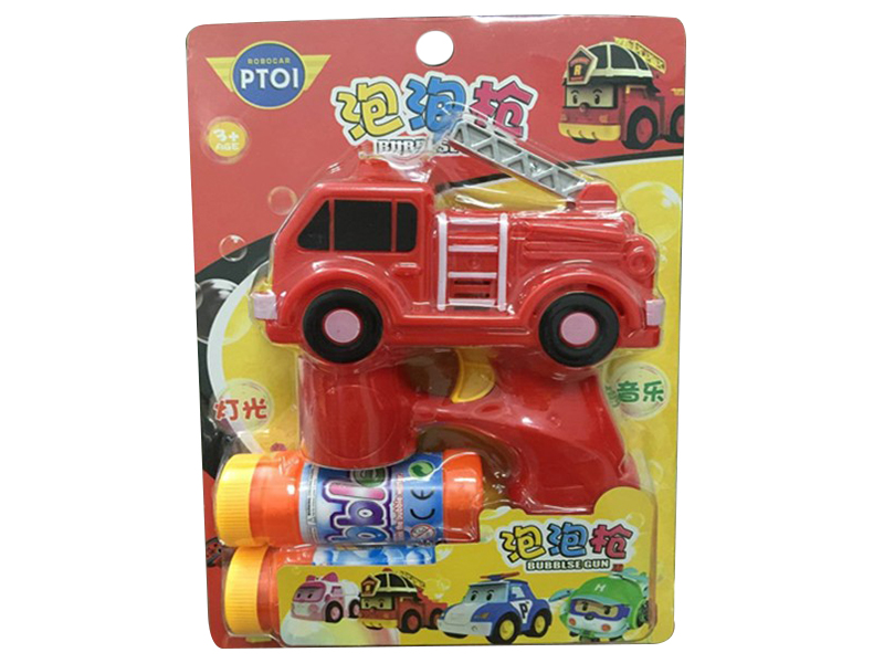 bubble gun With the light music