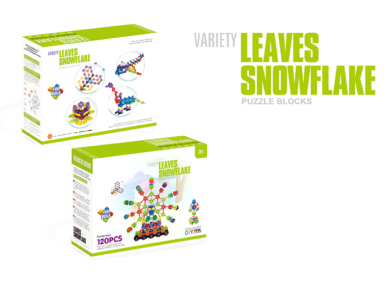 120PCS building blocks(10COLOR MIXED,English)