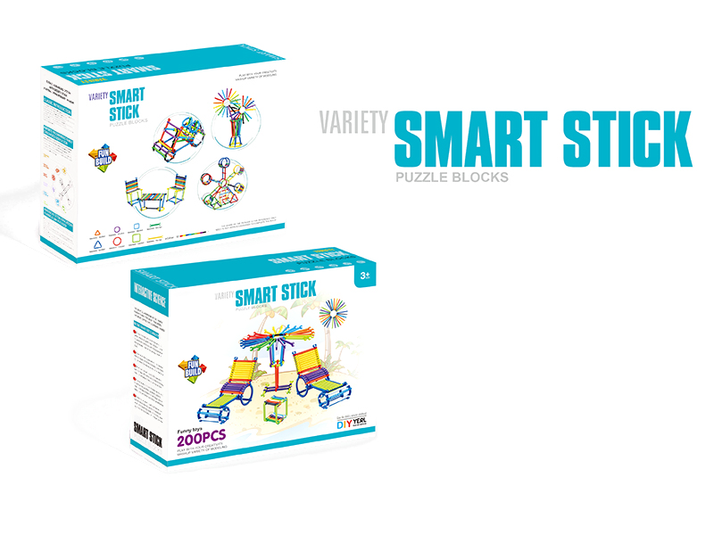 200PCS building blocks(10COLOR MIXED,English)