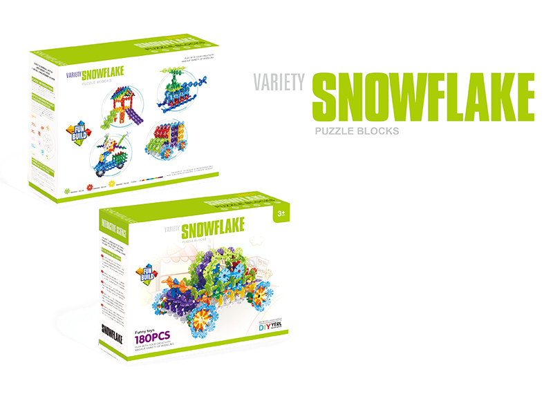 180PCS building blocks(10COLOR MIXED,English)