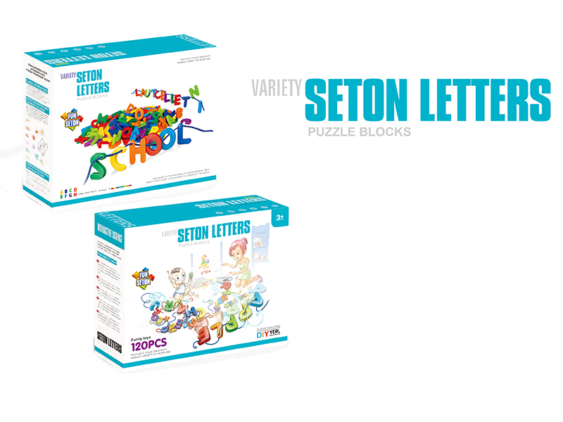 120PCS building blocks(8COLOR MIXED,English)