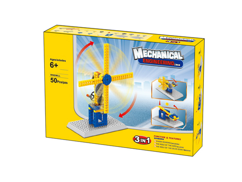 Mechanical engineering - Windmill building blocks (50PCS)