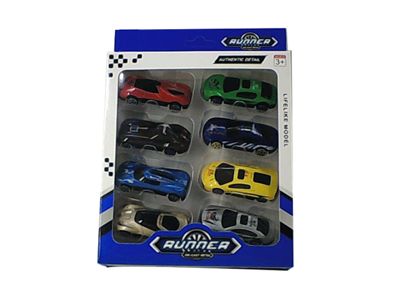 Sliding Alloy Car(8 suits)