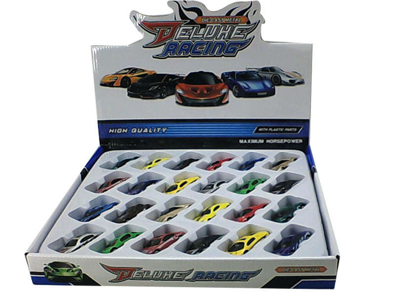 Sliding Alloy Car(24 suits)