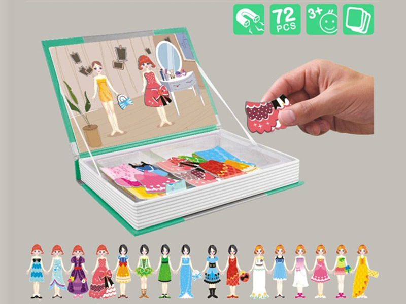 Dressup Baby Magnetic Puzzle Book
