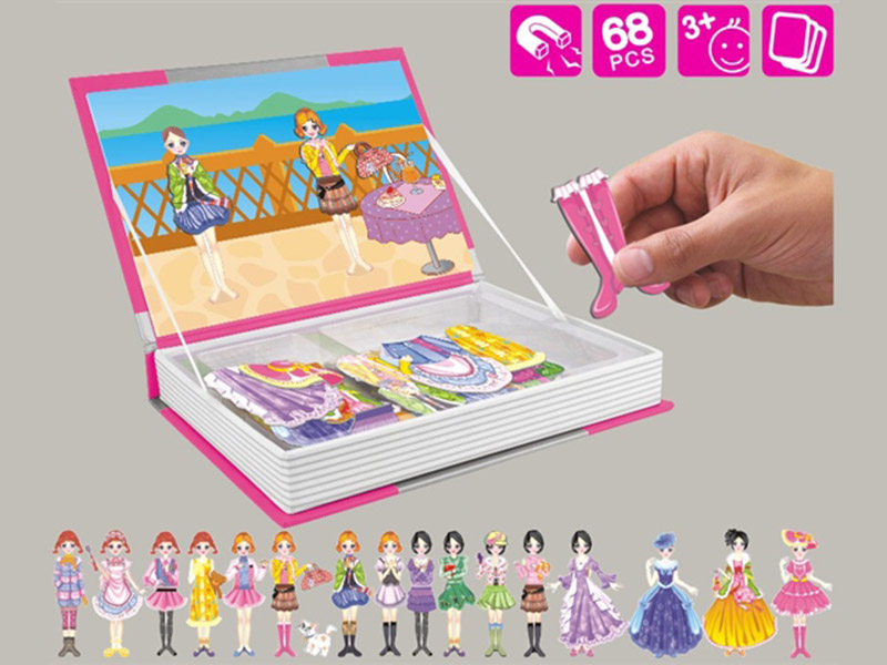 Dressup Baby Magnetic Puzzle Book