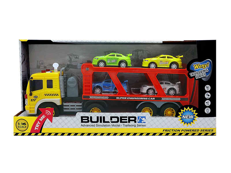 Friction Trailer (With light and music)