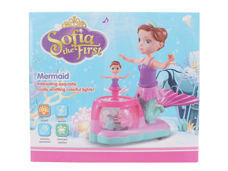 Electric  Stage Mermaids With Music And Light