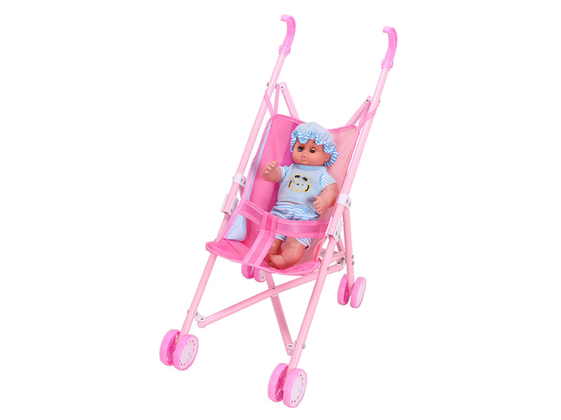 Baby Stroller + 12' Doll(iron)