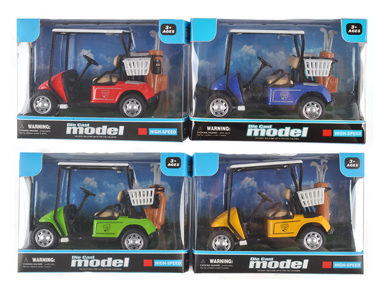 Alloy Pull Back Golf Car
