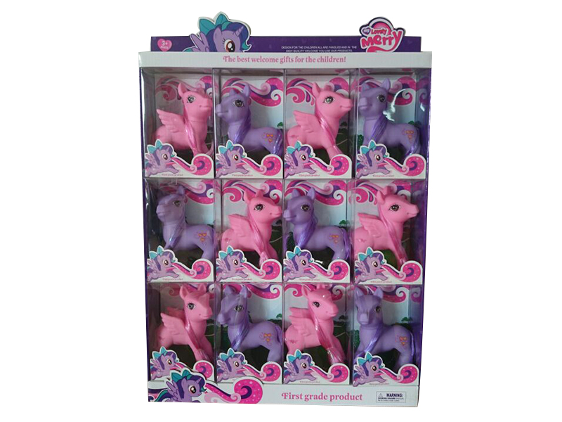 12PCS Fairy Horse