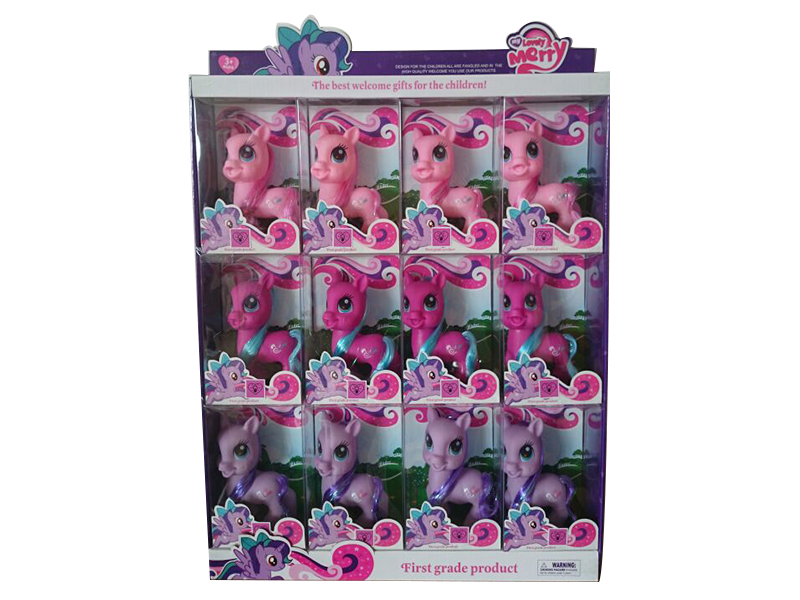 12PCS Fairy Horse