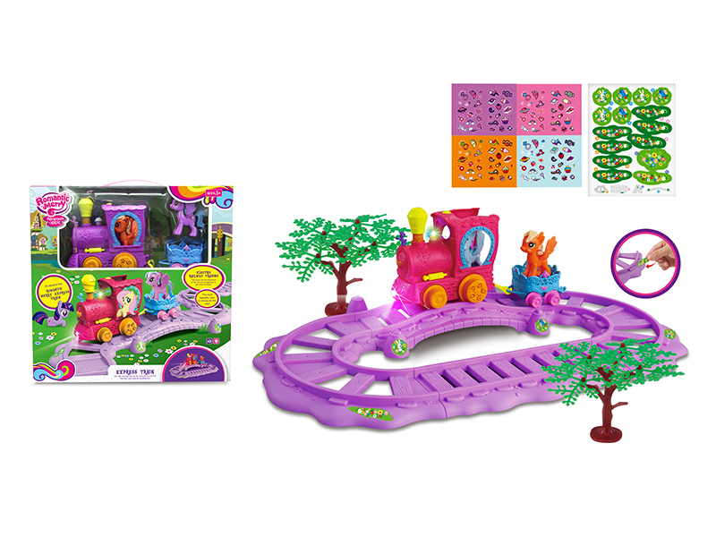 My Little Pony B/O Rail Train